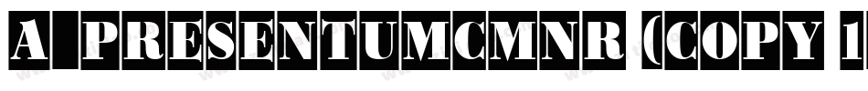 a_PresentumCmNr (COPY 1)字体转换